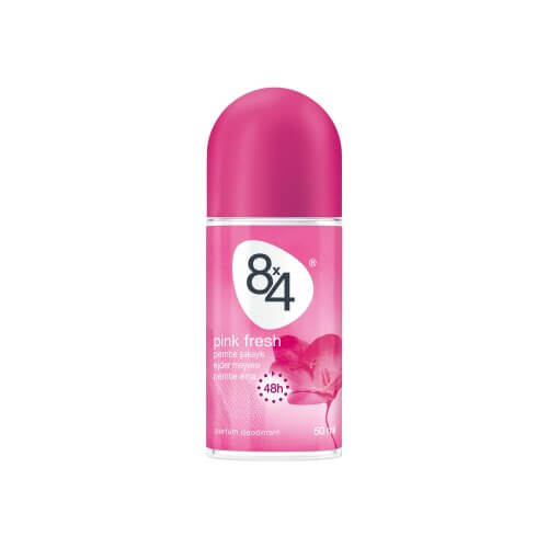 8X4 Pink Fresh Roll-On 50 ml Kadın