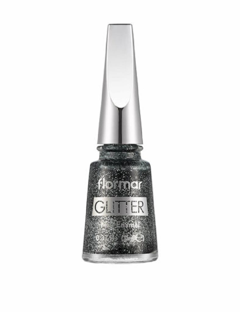 Flormar Glitter Oje GL30 - Onyx